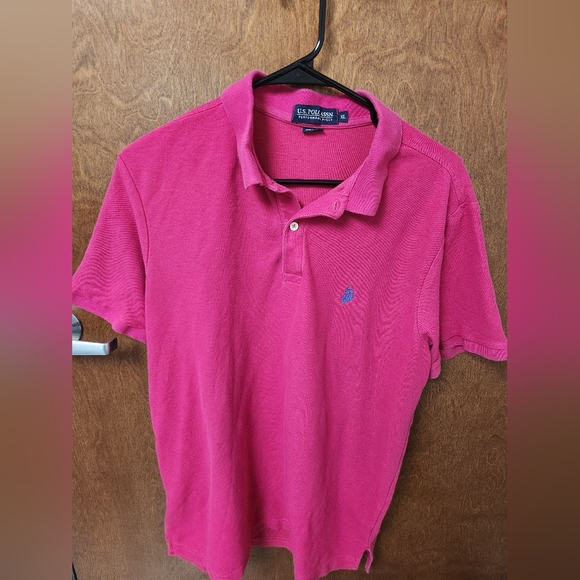 U.S. Polo Assn. Other - U.S. Polo Assn. Men's Vibrant Pink Polo